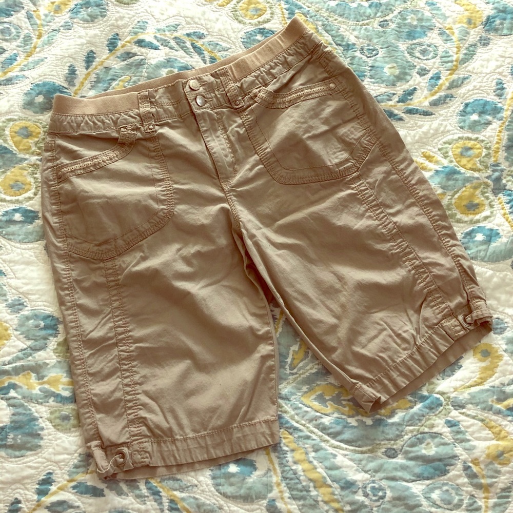 Gloria Vanderbilt Shorts w Elastic Band Waist
